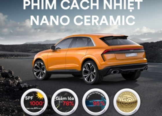 Phim cách nhiệt NaNo Ceramic cho ô tô