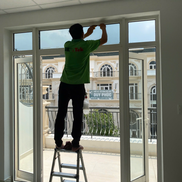 Dự Án Dán Phim Cách Nhiệt Khu Biệt Thự Tại Vạn Phúc City - Thủ Đức