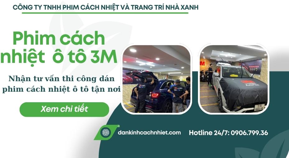 Phim cách nhiệt ô tô 3m