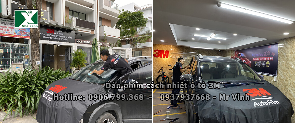 Phim cách nhiệt ô tô 3M HCM