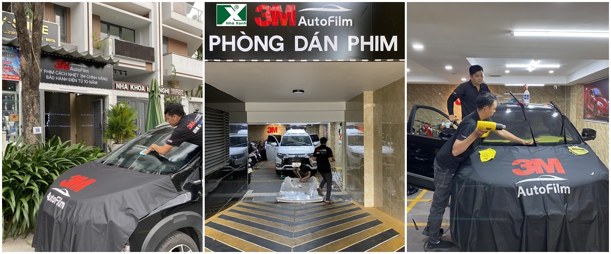 dán phim cách nhiệt 3M ở đâu