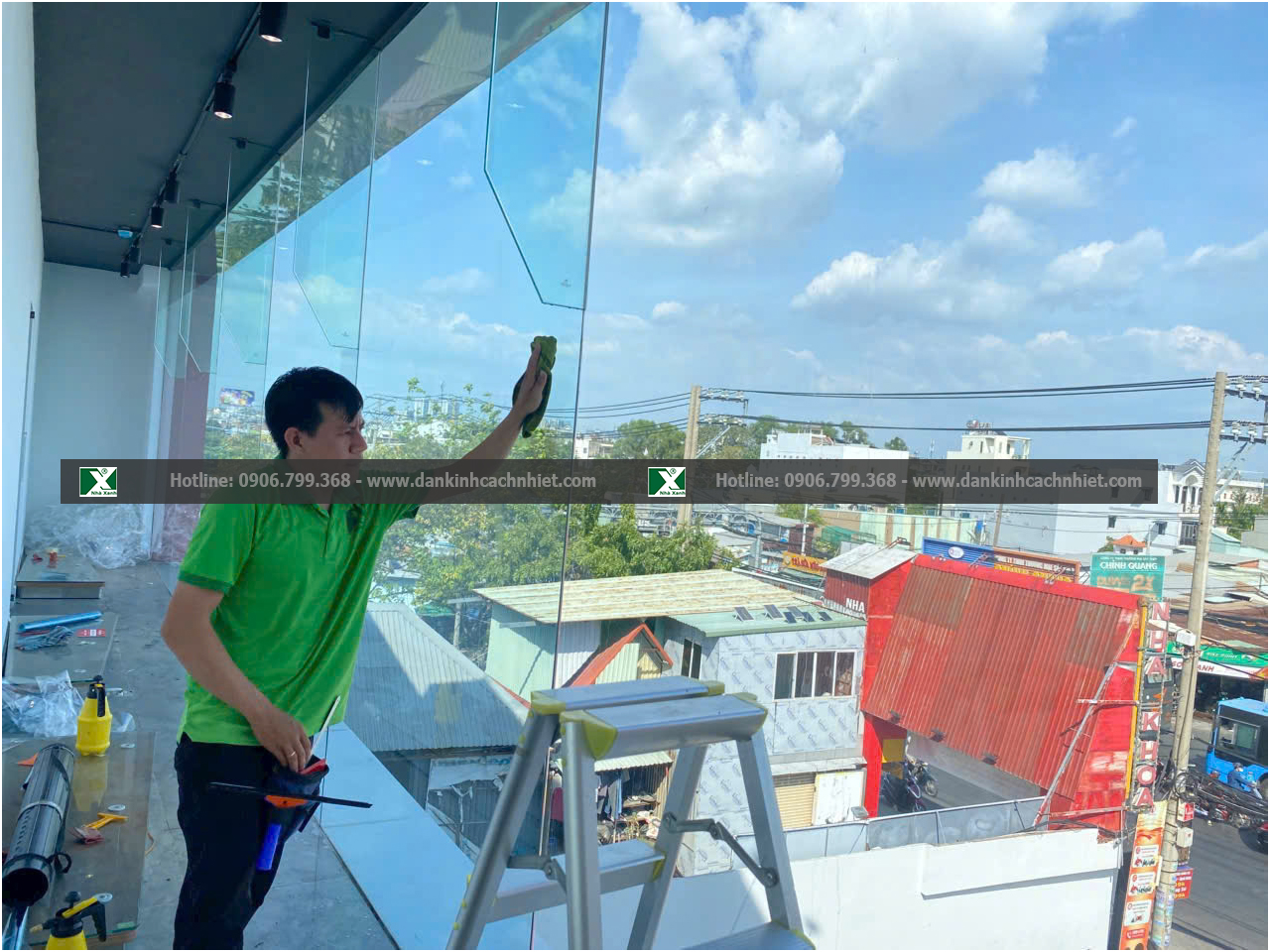 PHIM CÁCH NHIỆT VÀ TRANG TRANG TRÍ NHÀ XANH