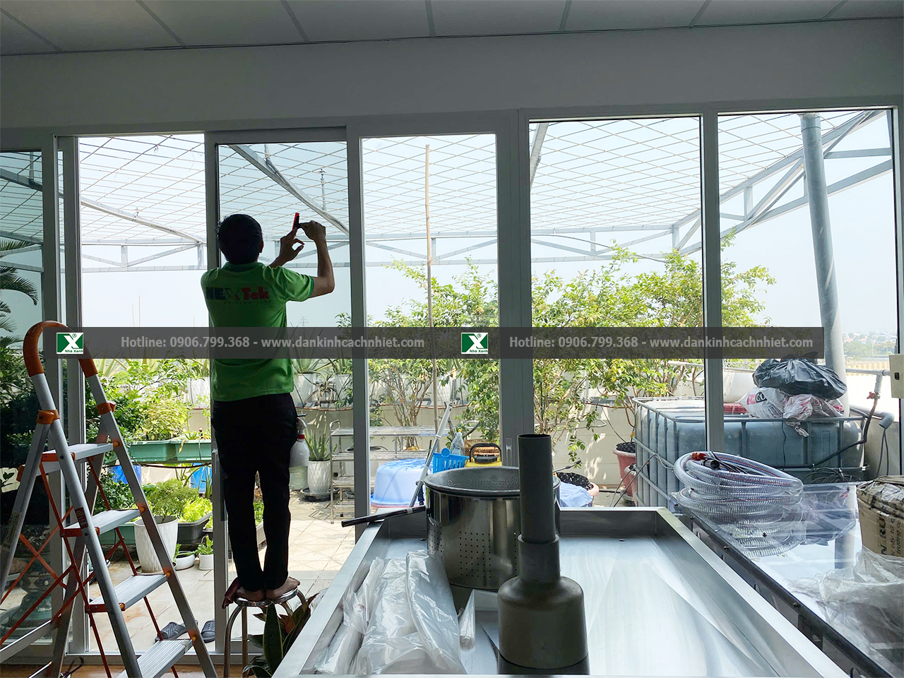 Đơn vị thi công phim cách nhiệt nhà kính uy tín Phan Rang Khánh Hòa